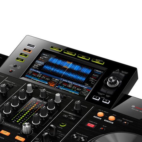 XDJ-RX2 2-channel performance all-in-one DJ system (black 
