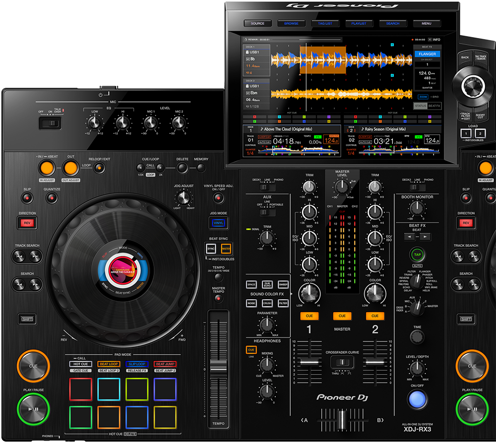 XDJ-RX3 2-channel performance all-in-one DJ system