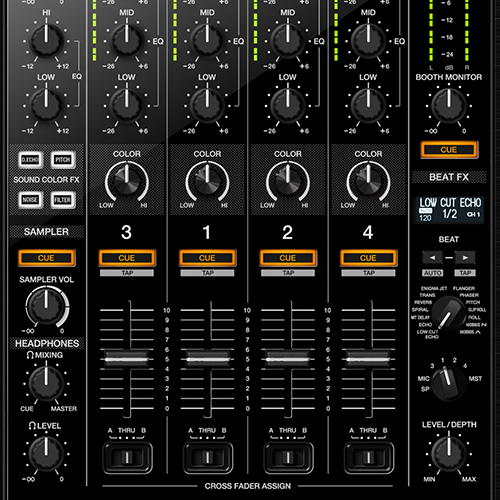 DDJ-1000 (archived) 4-channel performance DJ controller for DDJ-1000 (archived) 4-channel performance DJ controller for