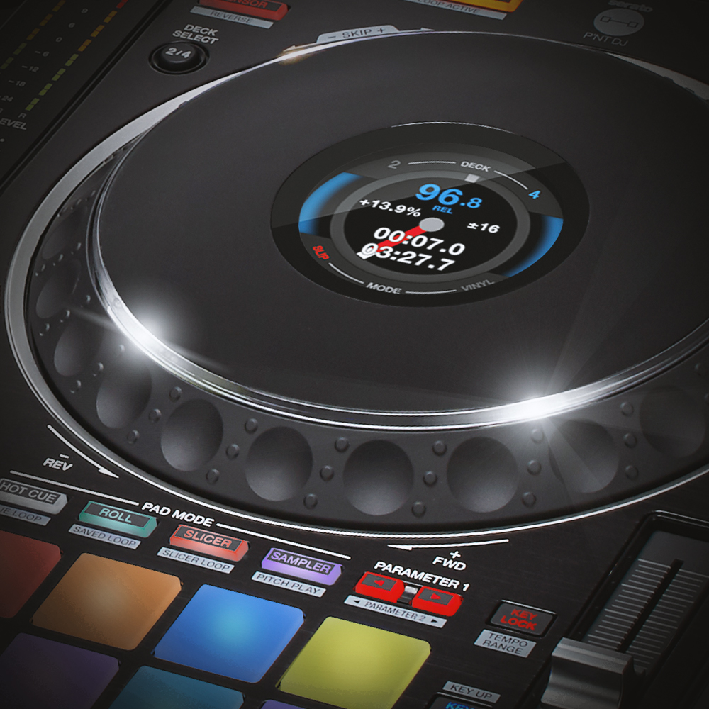 DDJ-1000SRT-W (archived) Serato DJ Pro専用 4chパフォーマンス DJ 