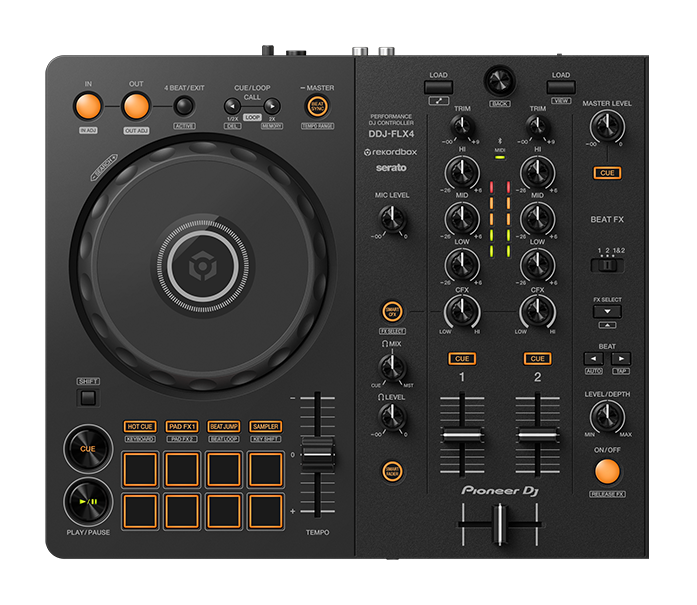 DDJ-FLX4 - 2-channel DJ controller for multiple DJ applications DDJ-FLX4 - 2-channel DJ controller for multiple DJ applications