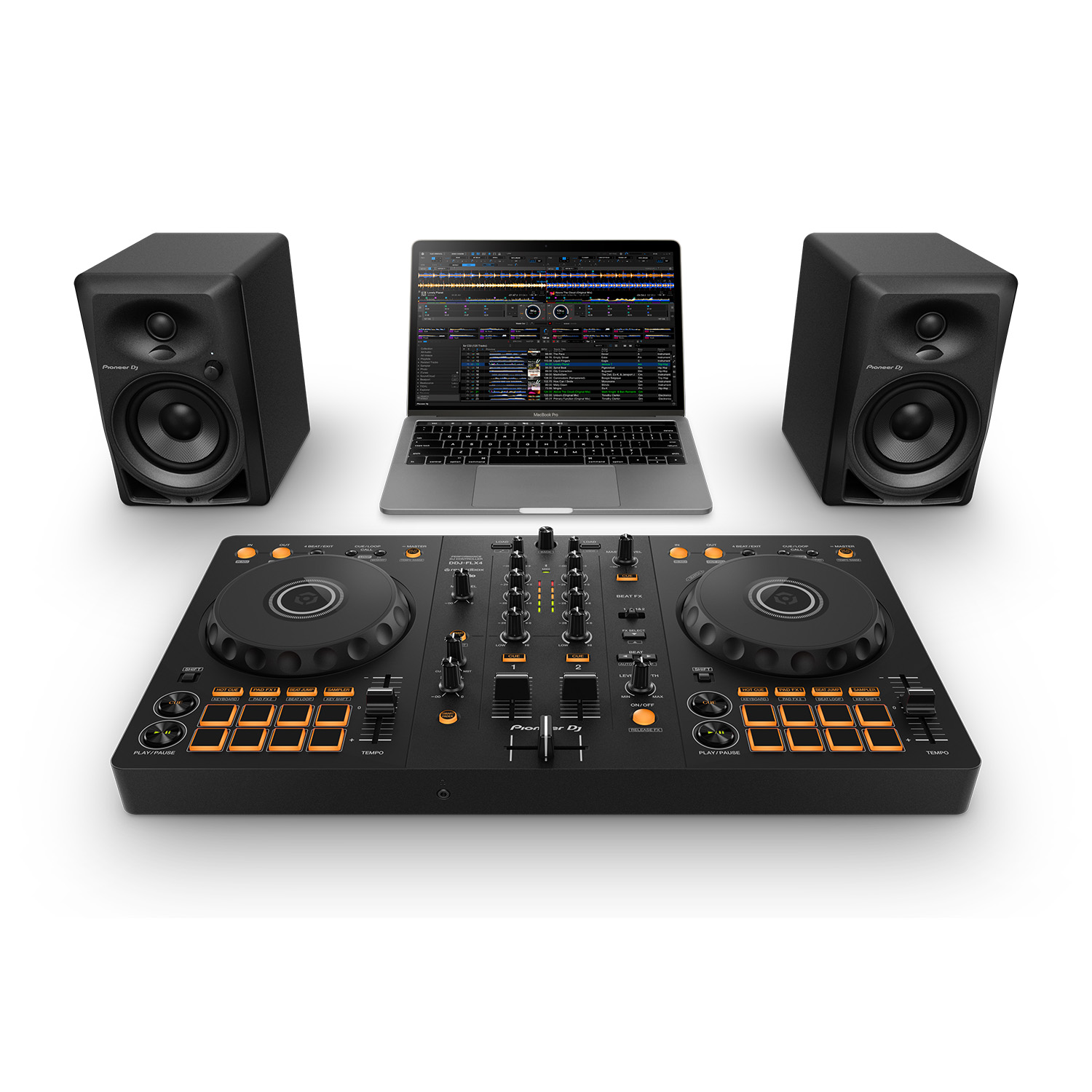 DDJ-FLX4 - 2-channel DJ controller for multiple DJ applications 