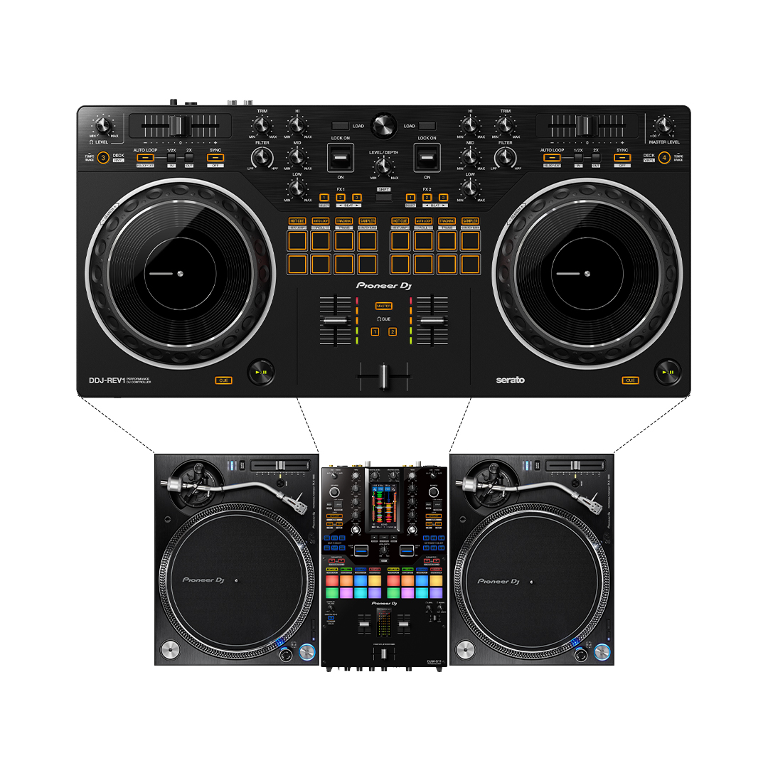 DDJ-REV1-N - Scratch style 2-channel DJ controller for Serato DJ DDJ-REV1-N - Scratch style 2-channel DJ controller for Serato DJ