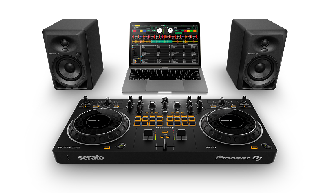 DDJ-REV1 - Scratch style 2-channel DJ controller for Serato DJ Lite (Black)