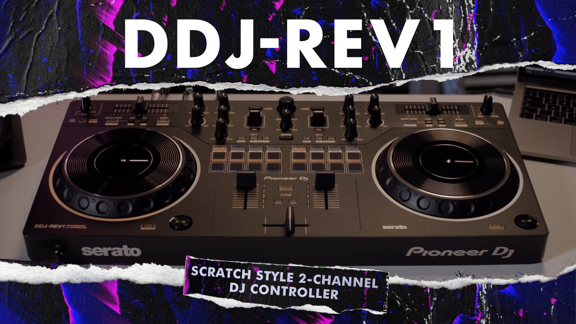 DDJ-REV1 - Serato DJ Lite対応 スクラッチスタイル 2ch DJ 