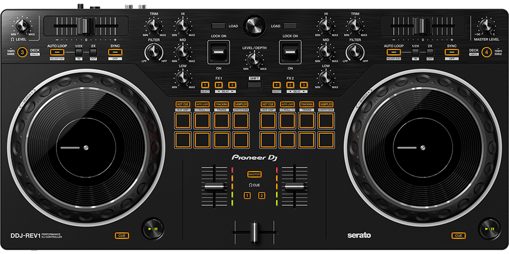 DDJ-REV1 - Scratch style 2-channel DJ controller for Serato DJ 