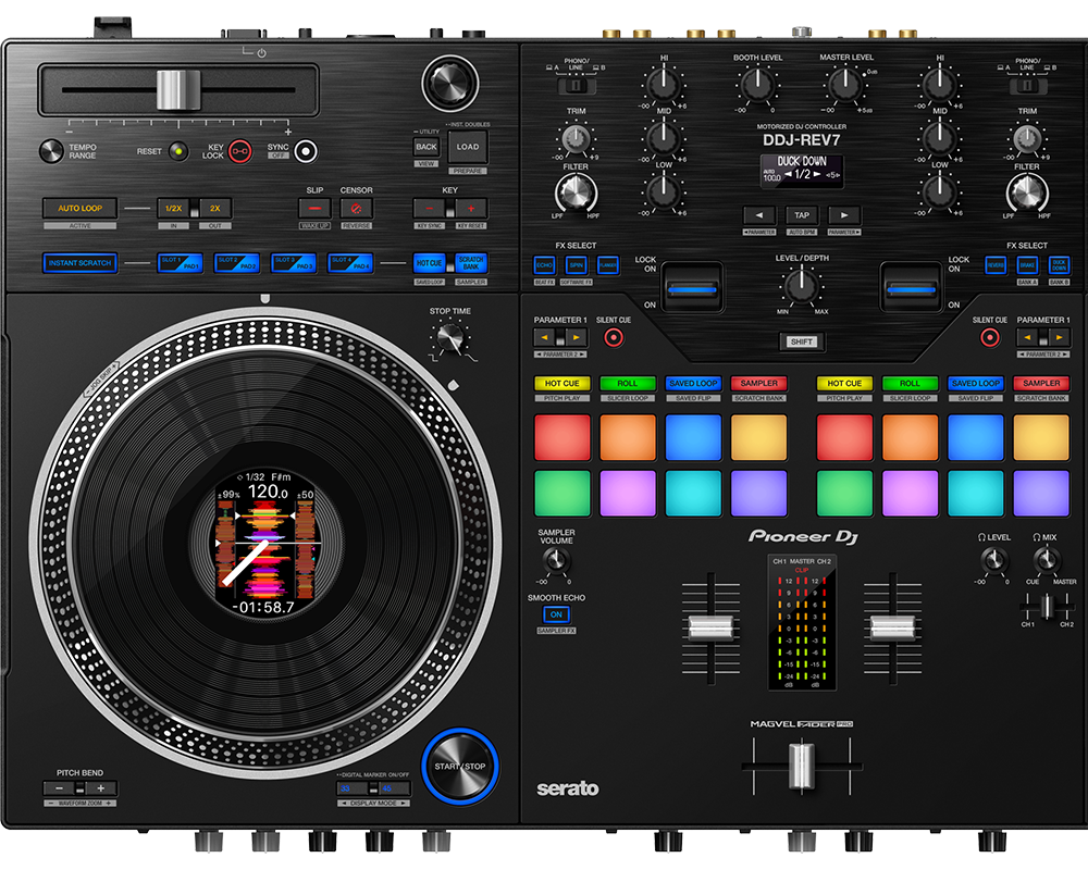 DDJ-REV7 - Scratch style 2-channel professional DJ controller for 