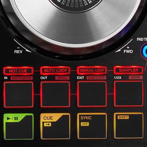 DDJ-SB2 (archived) Portable 2-channel controller for Serato DJ Pro 