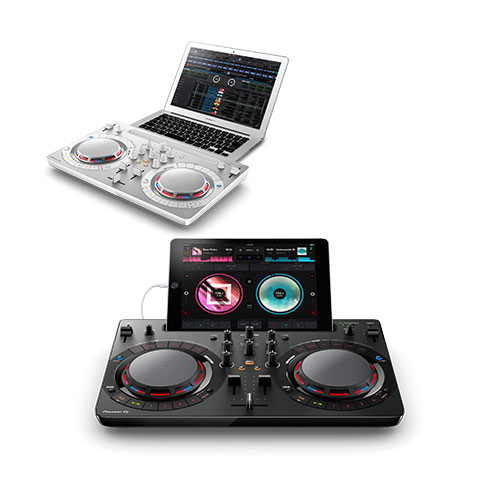 Pioneer DJ Controller mit 2 Kanälen DDJ-WeGO4-K 