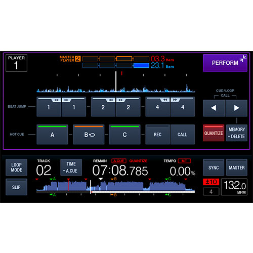 XDJ-1000 (archived) rekordbox-ready digital deck (black