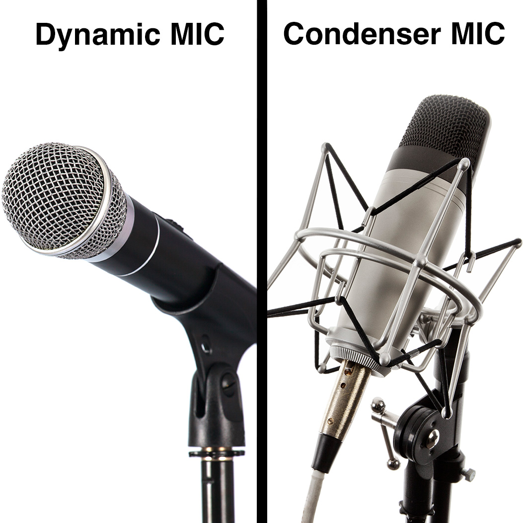 Dynamic and Condenser Mic