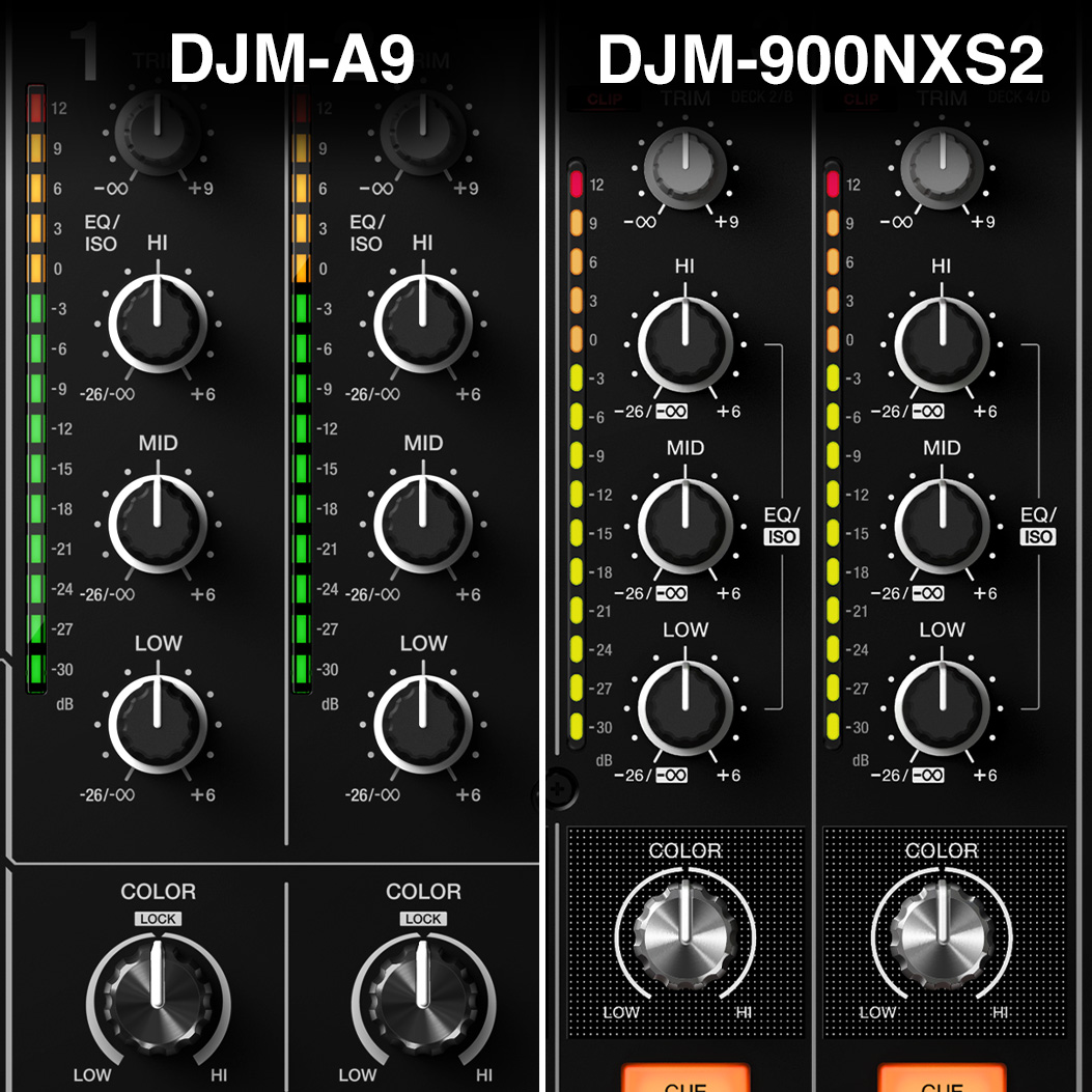 DJM-A9 - 4chプロフェッショナルDJミキサー (black) DJM-A9 - 4chプロフェッショナルDJミキサー (black)