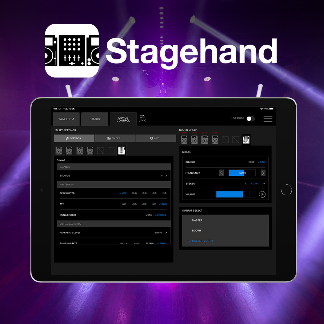 djm a9 feature stagehand pc