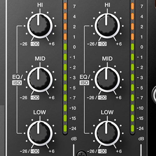 DJM-850-K (archived) 4-channel digital mixer (black