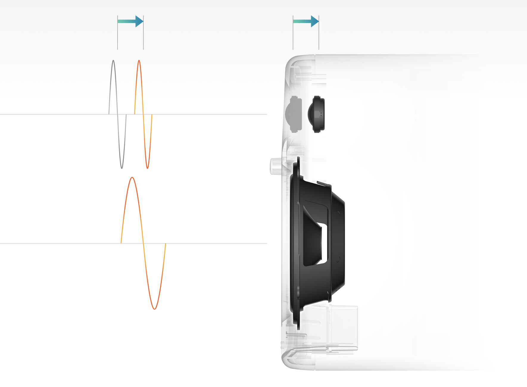 Imágenes de los altavoces Pioneer DJ DM-50D