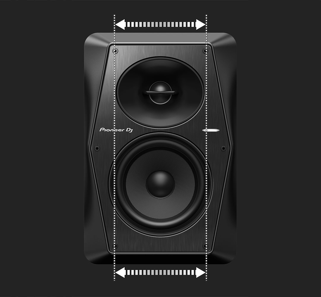 VM-80 - 8” active monitor speaker (Black)