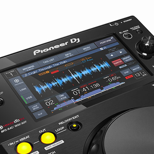 XDJ-700 Multireproductor DJ compacto (Negro) - Pioneer DJ