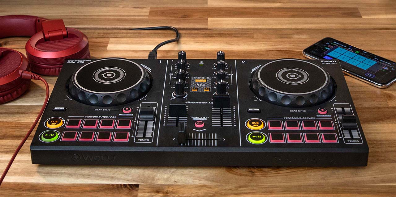 売上高No.1の商品 Pioneer DJコントローラー スマート 2ch DDJ-200 DJ DJ機器