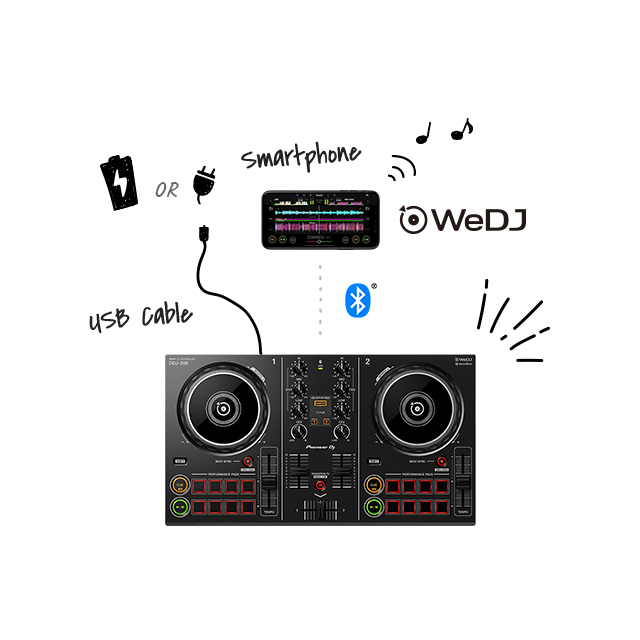 DDJ-200スマートDJコントローラー