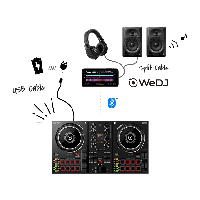 Pioneer DJ推出迷你入門款DJ控制器– DDJ-200 – Tool Tour DJ Shop 