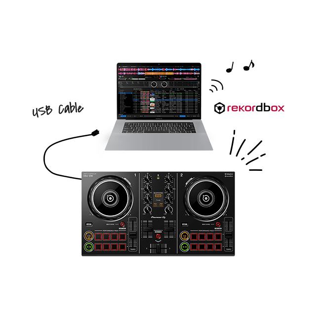 DDJ-200スマートDJコントローラー