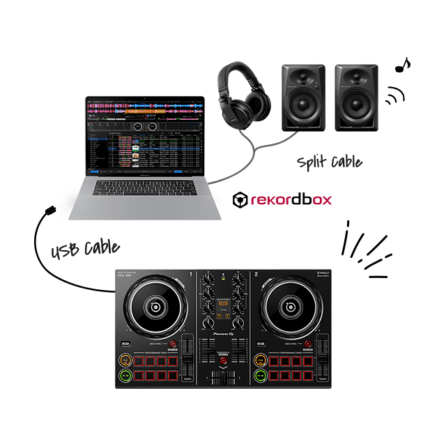 pioneer dj ddj 200 usb