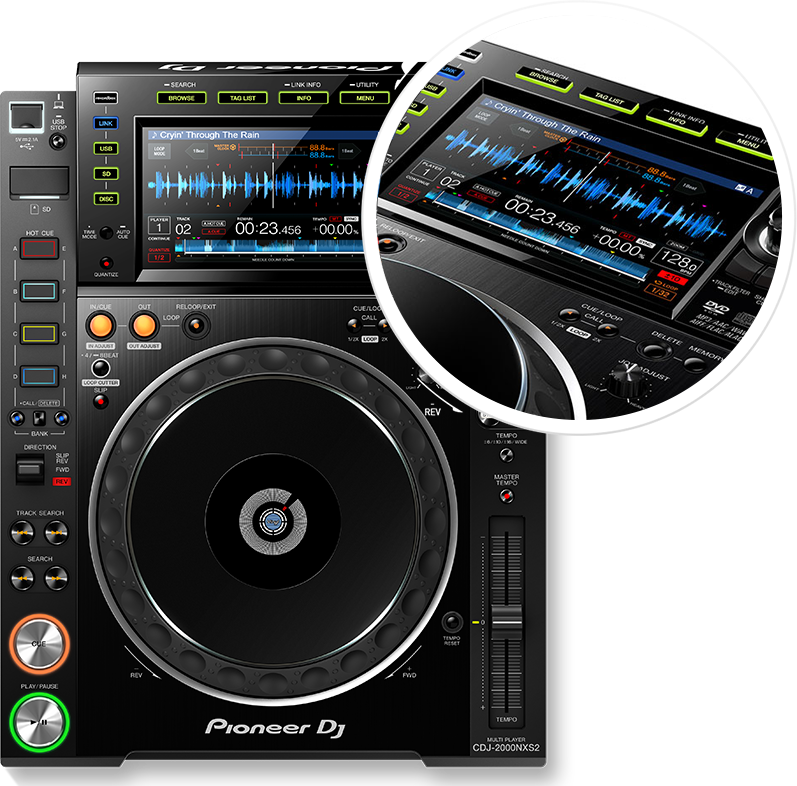 Pioneer CDJ-2000NXS2 DJM-900NXS2 CD Player Package