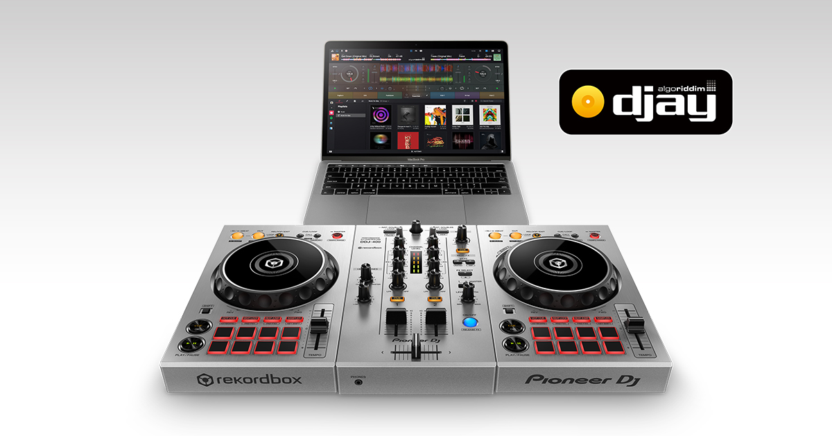 Ddj 400 が Djay Djay Pro に正式対応 さらに限定シルバーモデルを発売 News Pioneer Dj お知らせ