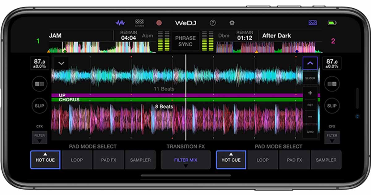 WeDJ-for-iPhone-app-interface