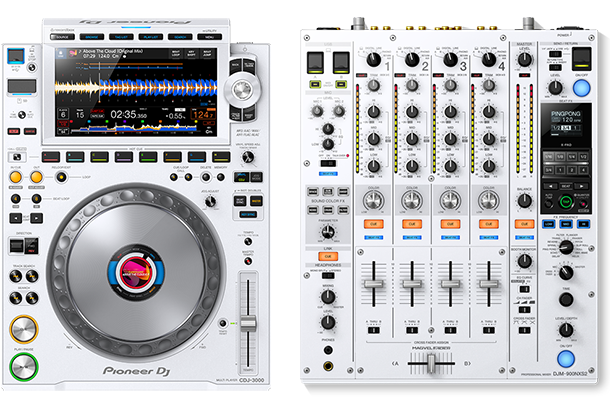 CDJ-3000-W & DJM-900NXS2-W