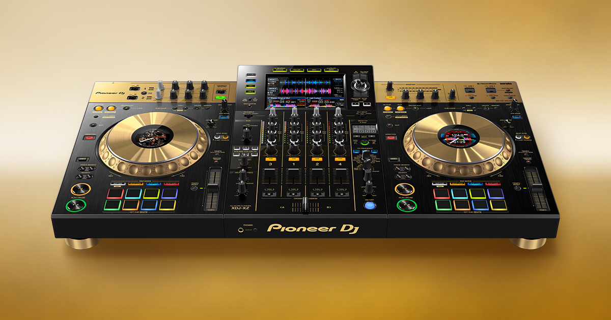 華やかなゴールドカラーの「XDJ-XZ-N」が登場 - News - Pioneer DJ 