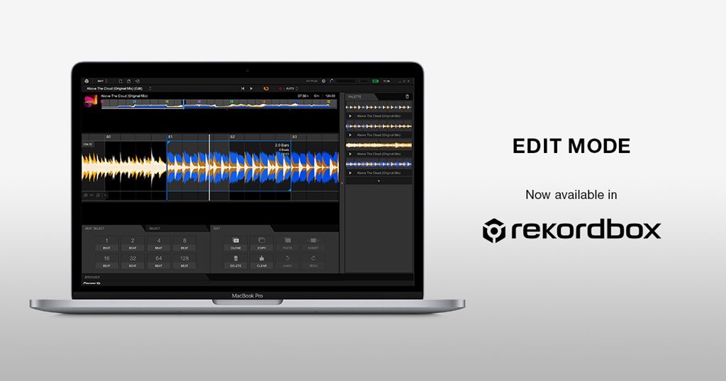 独自のエディットを素早く簡単に作成できるeditモードを新たに搭載した Djアプリケーションrekordbox For Mac Windows Ver 6 1 1 をリリース News Pioneer Dj お知らせ 独自のエディットを素早く簡単に作成できるeditモードを新たに搭載した Djアプリケーションrekordbox For Mac Windows Ver 6 1 1 をリリース News Pioneer Dj お知らせ