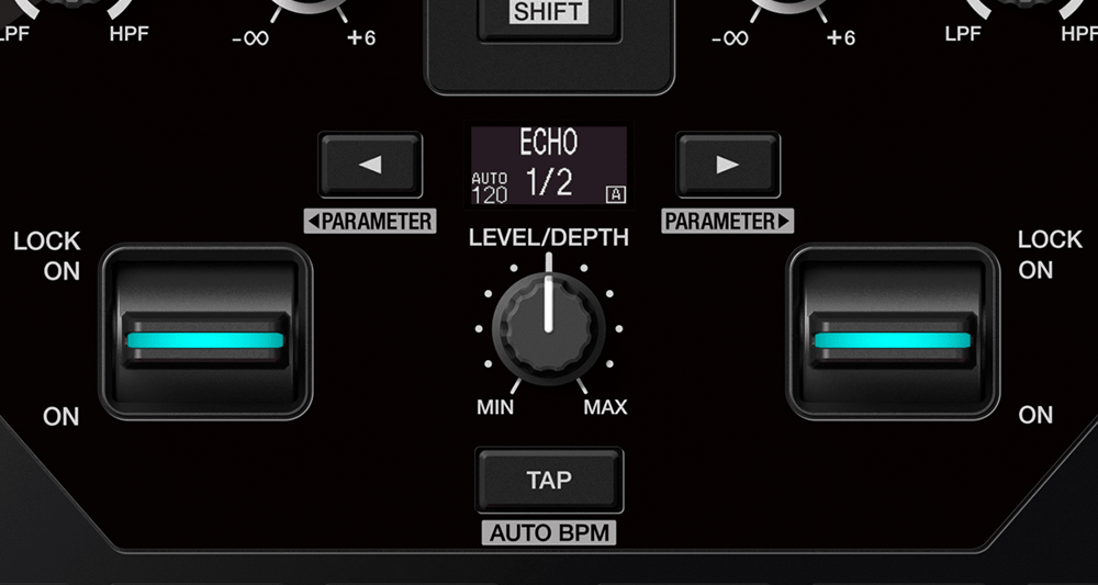 DJM-S7 Large effect levers