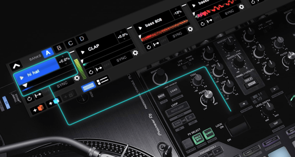 DJM-S7 Loop MIDI