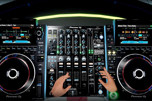 Tribe XR users can use CDJ-3000 and DJM-900NXS2