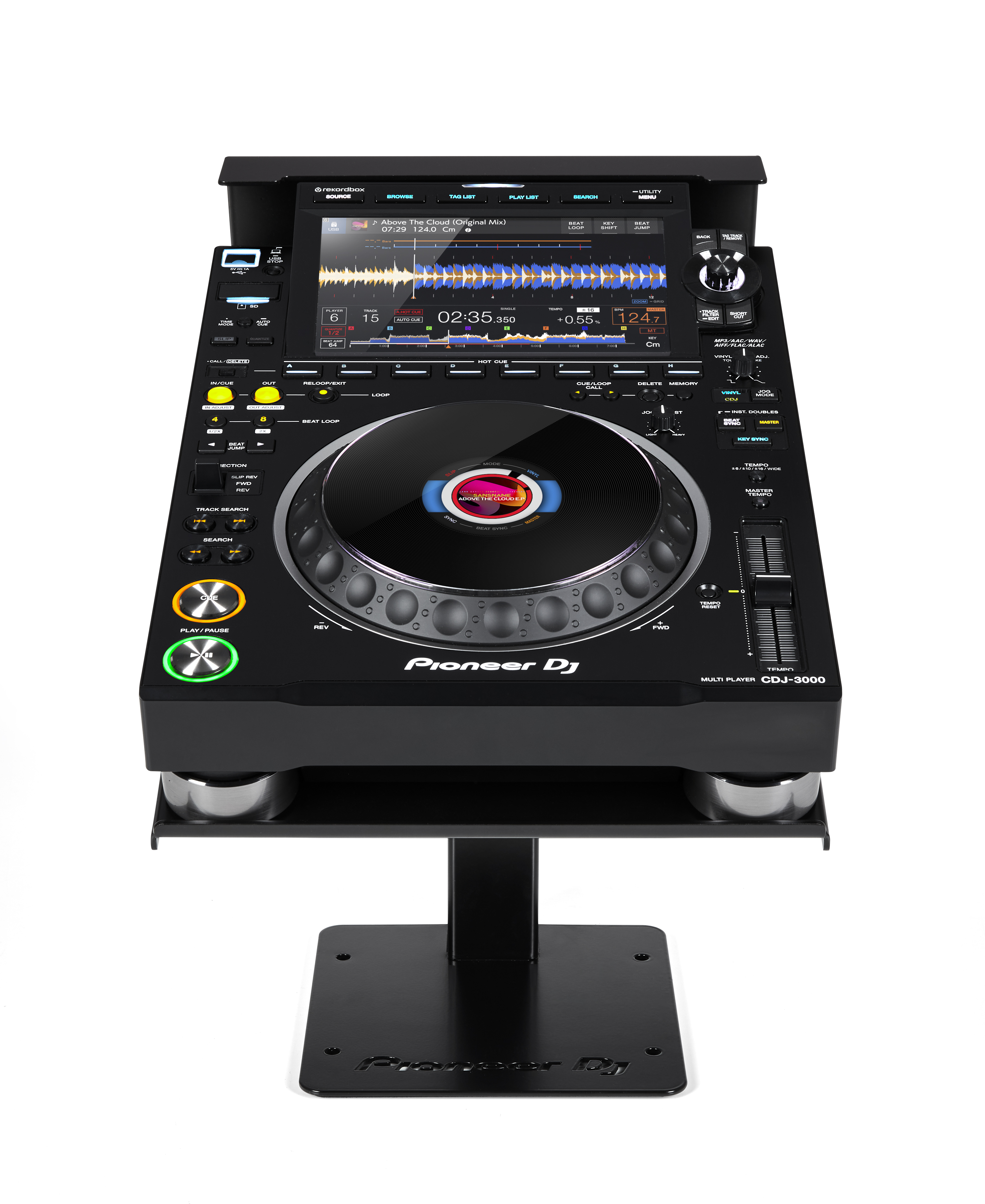 DJC-STS3000B CDJ-3000 bracket (Black) - Pioneer DJ