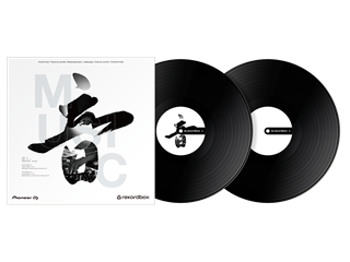 RB-VD2-K rekordbox control vinyl (set of 2) (black) - Pioneer DJ