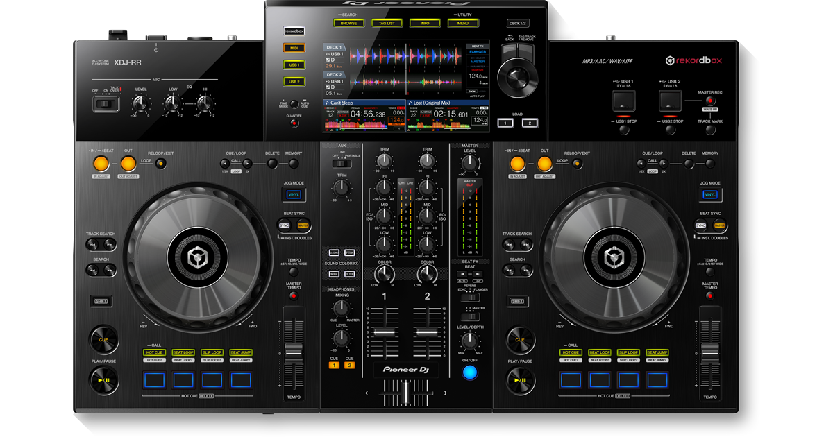 XDJ-RR Sistema DJ todo en uno de 2 canales (negro) - Pioneer DJ