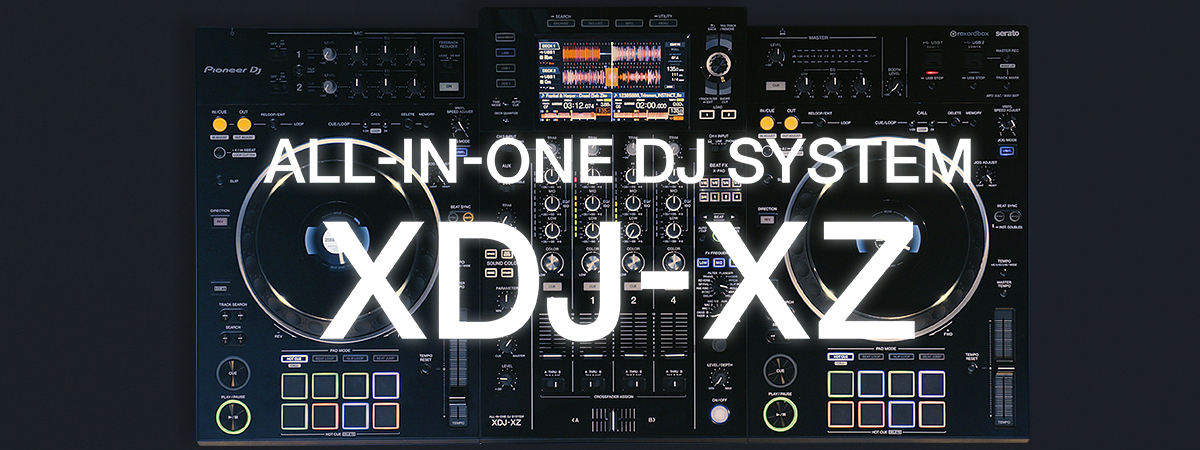 XDJ-XZ Professional all-in-one DJ system (Black) - Pioneer DJ