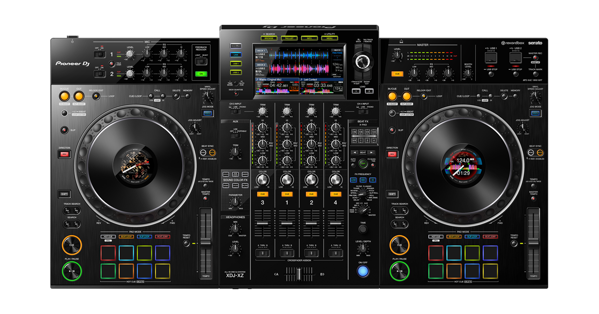 XDJ-XZ Professional all-in-one DJ system (Black) - Pioneer DJ