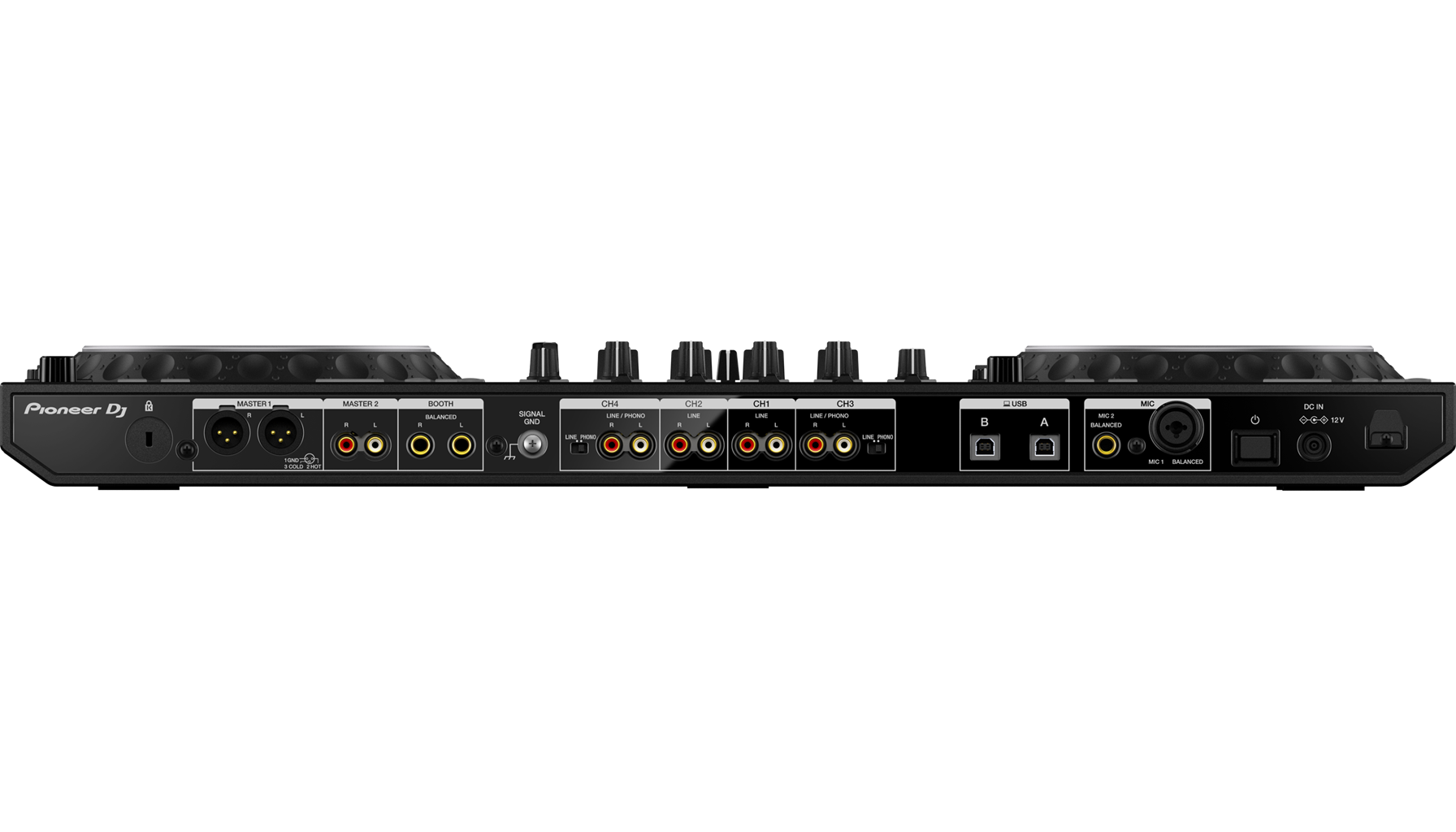 DDJ-1000 4-channel performance DJ controller for rekordbox (black