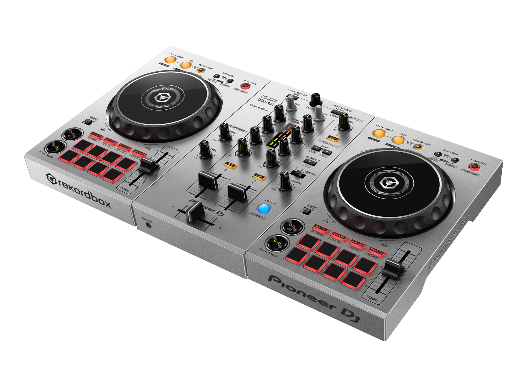 Pioneer DJ コントローラー DDJ-400-S 限定カラー　シルバー DJ機器 楽器/器材 おもちゃ・ホビー・グッズ 卸売