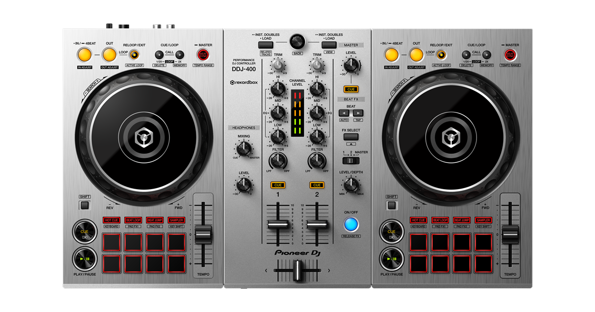 Pioneer DJ DDJ-400-S: All specifications & features