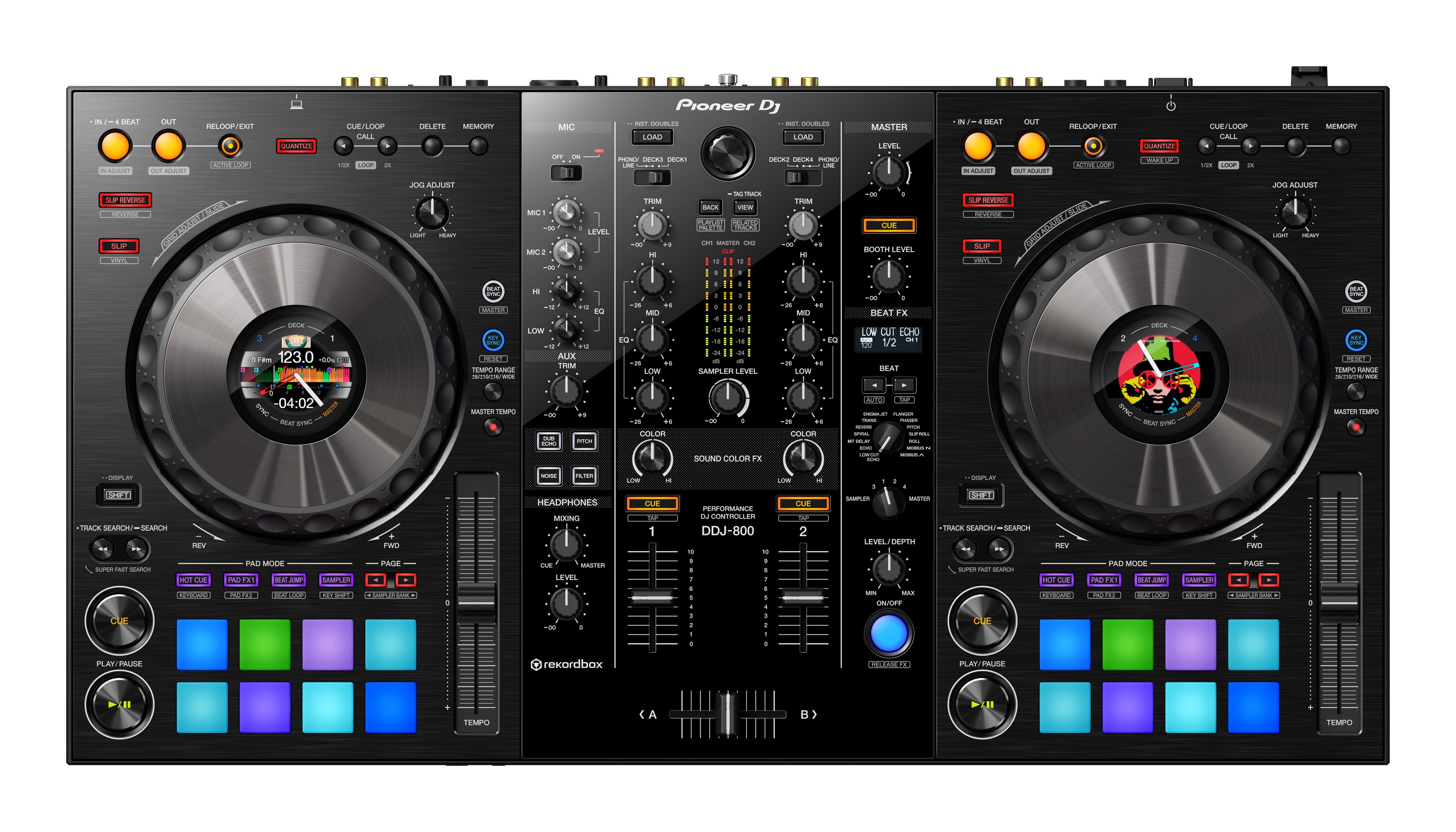 DDJ rekordbox専用パフォーマンスDJコントローラー Black