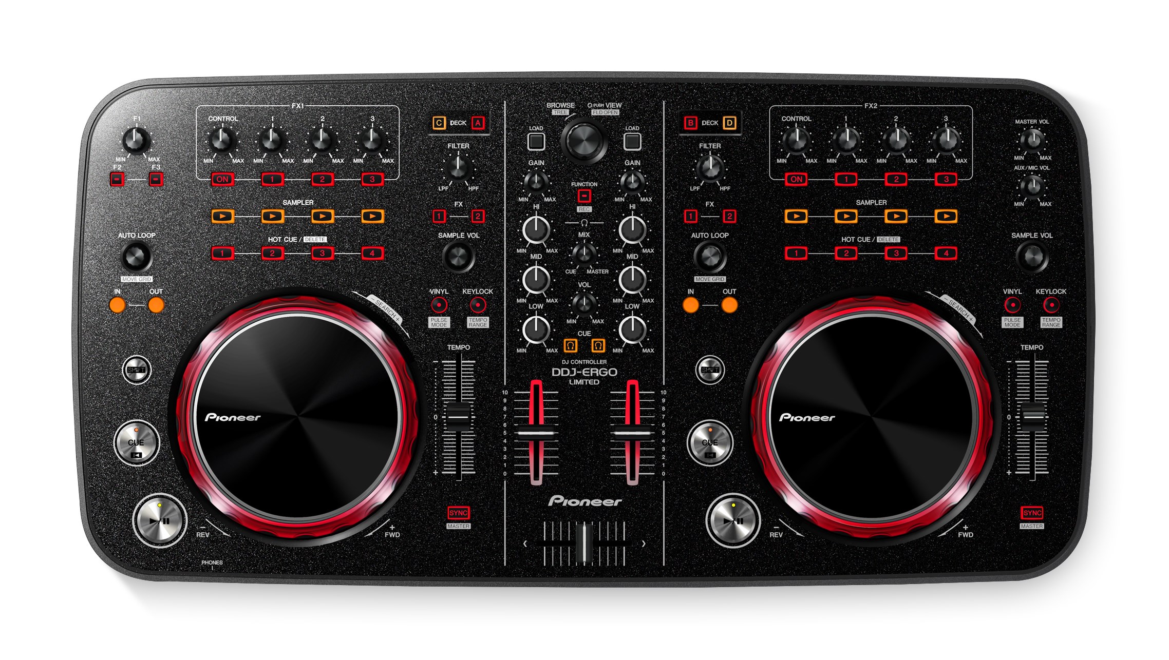 DDJERGOK (archived) DJ controller for Virtual DJ Limited Edition