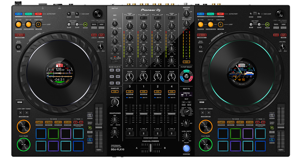 DJ機材 Pioneer dj ddj flx 10 Pioneer DJ DDJ-FLX10: All specifications & features