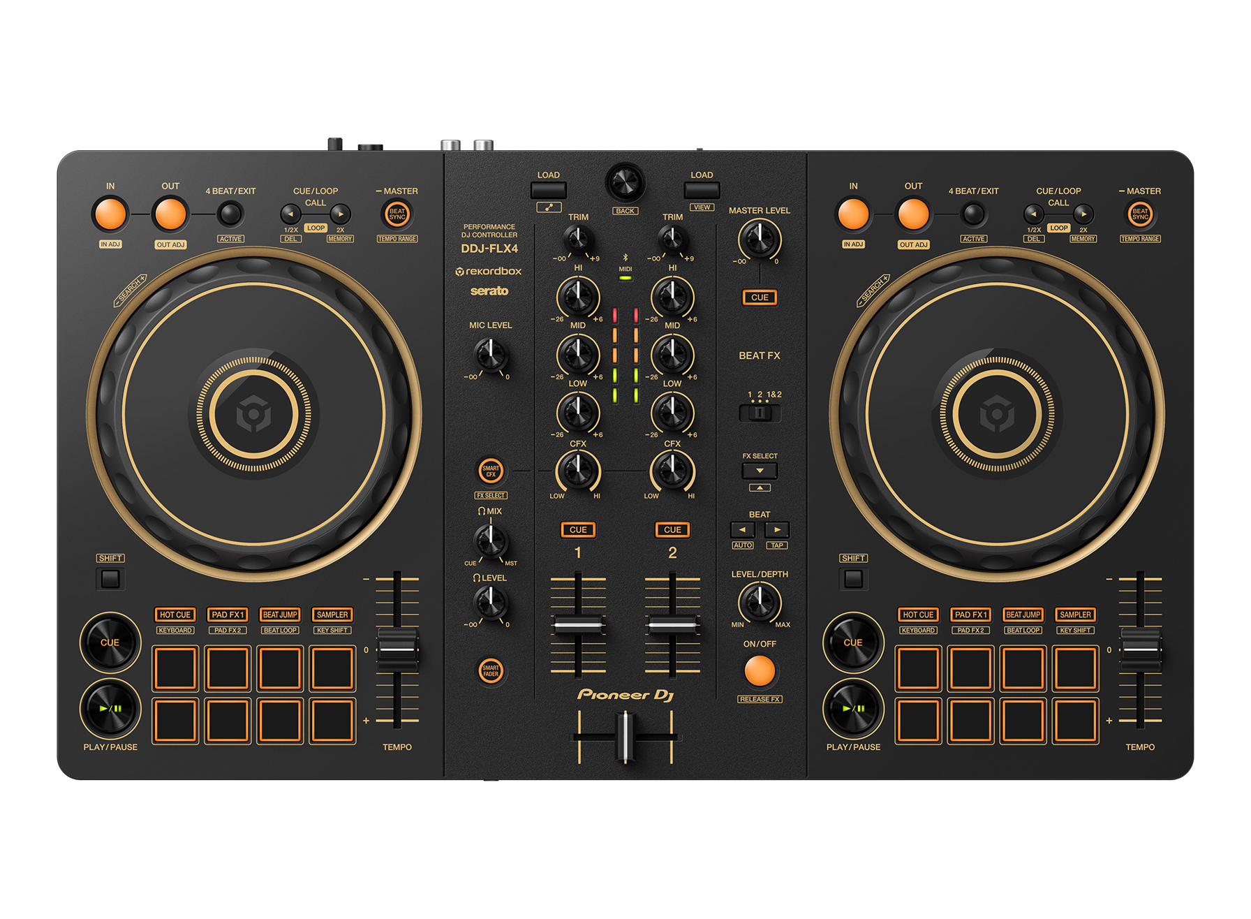 パイオニア　flx4 DDJ-FLX4-N - 2-channel DJ controller for multiple DJ