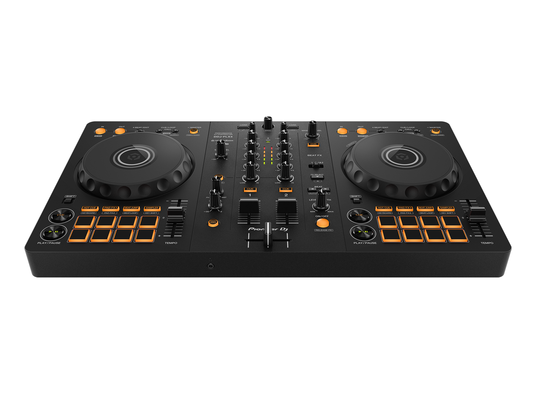 Pioneer DDJ-FLX4 rekordbox Controller + Decksaver + DJC-B Bag