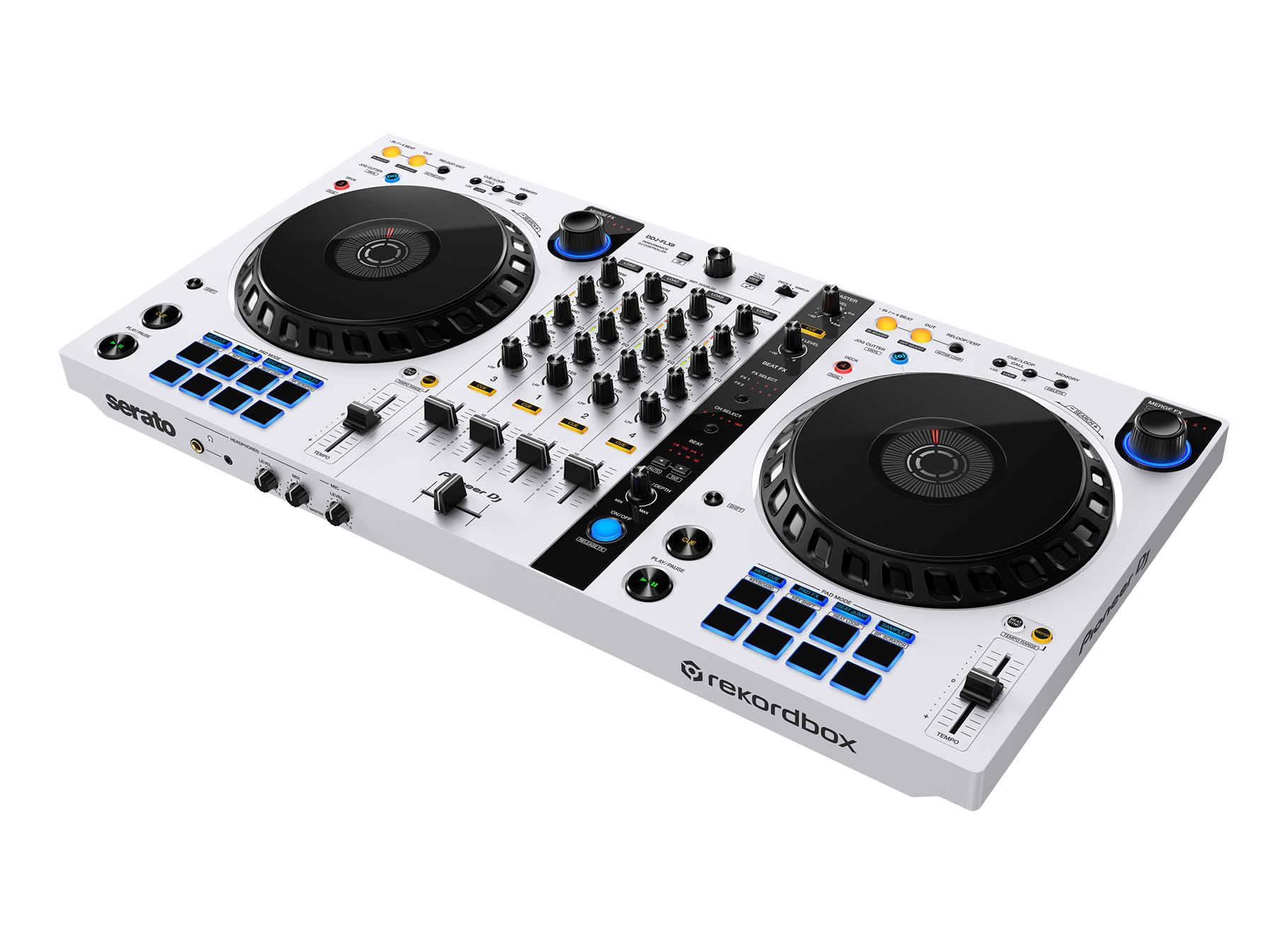 Pioneer DJ DDJ-FLEX6 DJコントローラー DDJ-FLX6 - 4-channel DJ controller for rekordbox and Serato