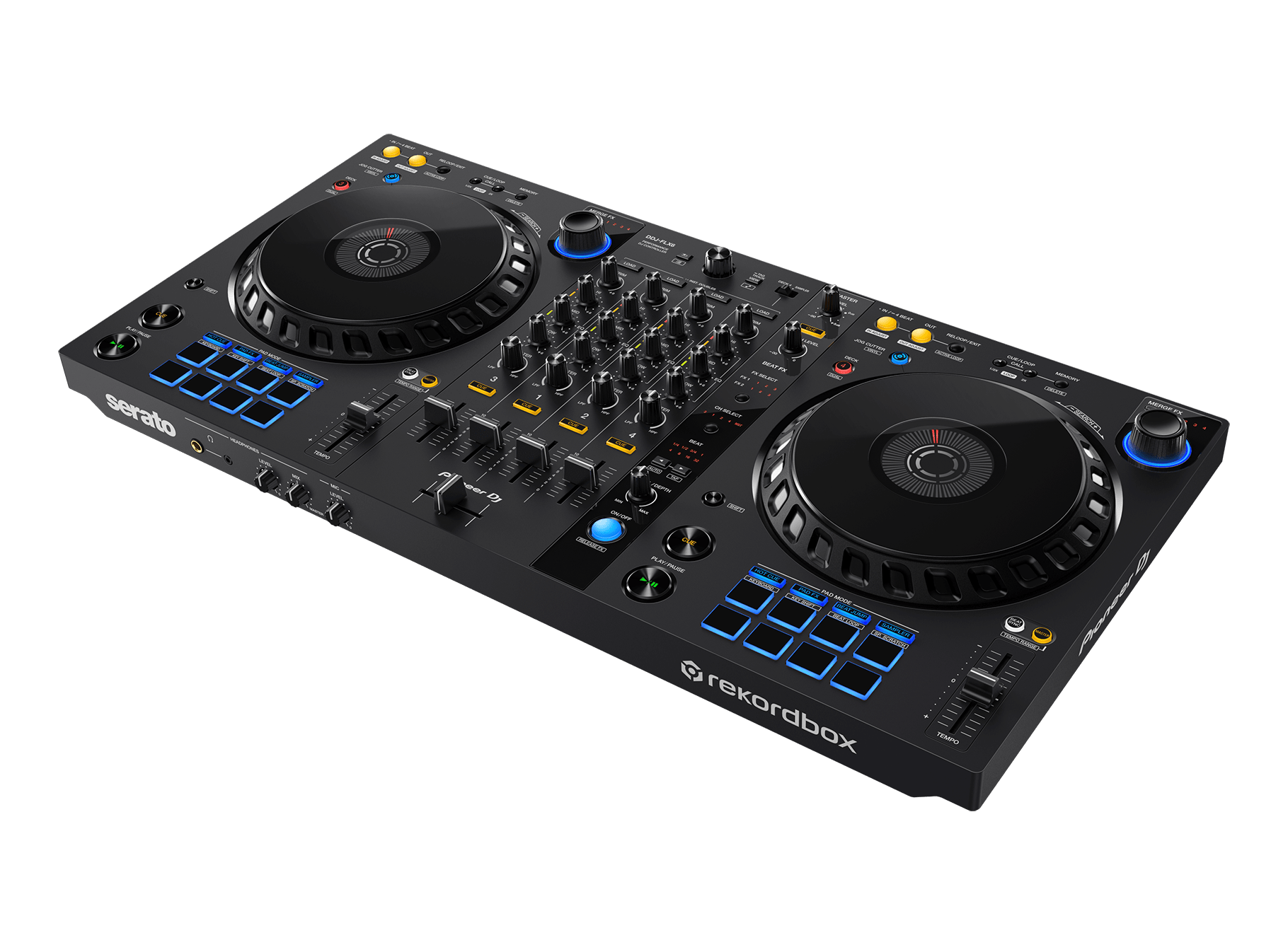 DDJ-FLX6 - 4-channel DJ controller for rekordbox and Serato